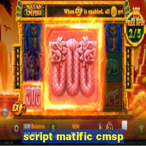 script matific cmsp